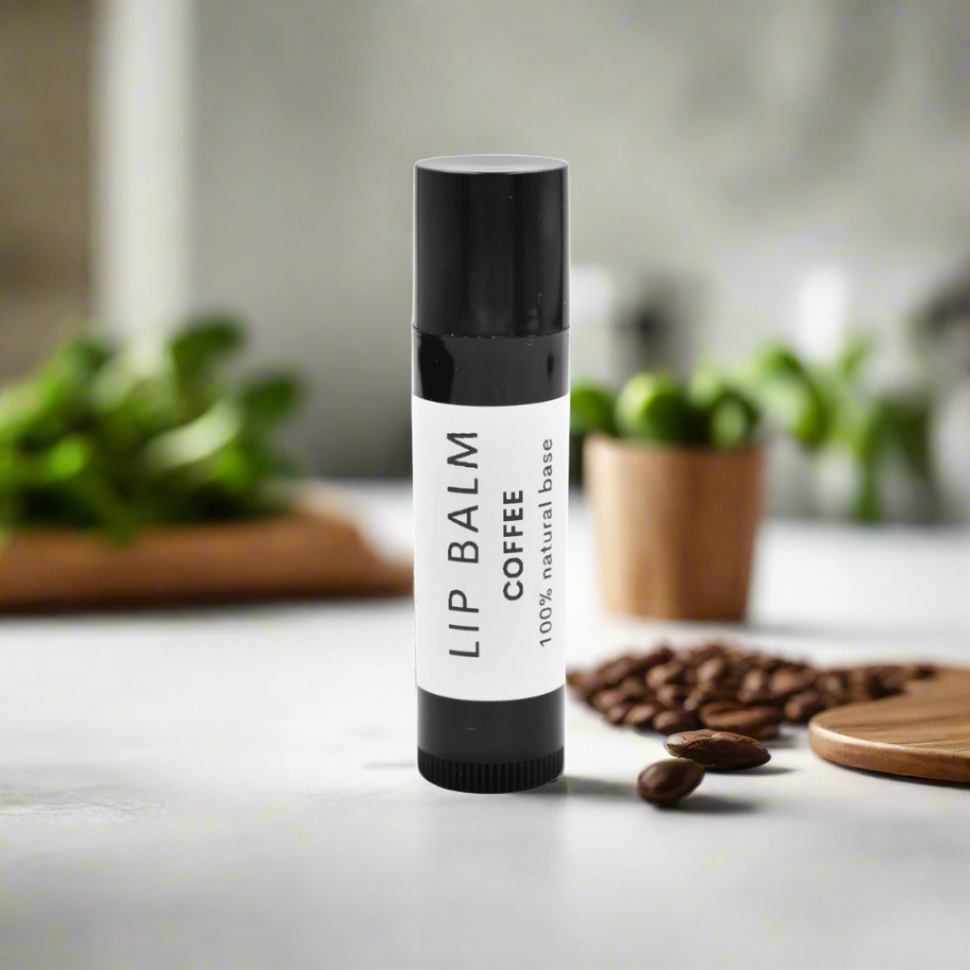 Luxury Coffee Lip Balm for soft lips
