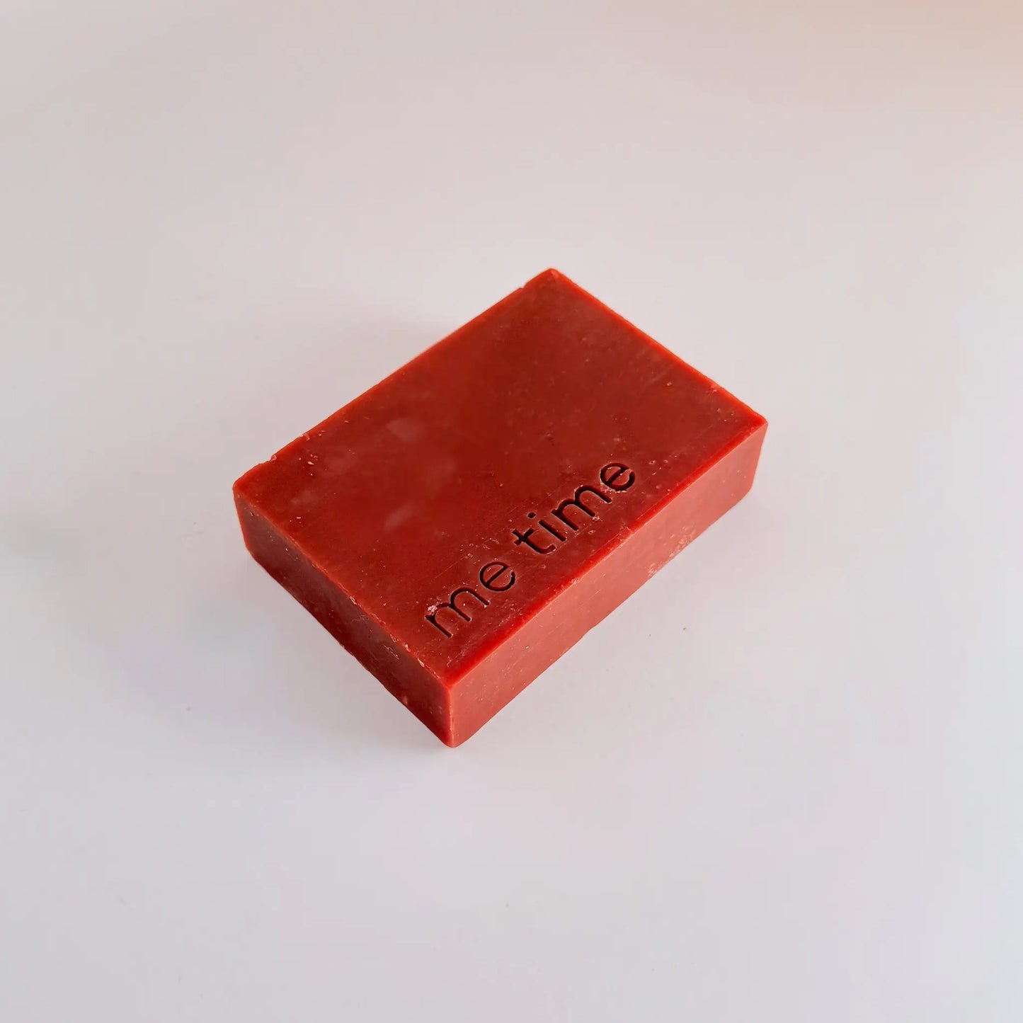 Autumn Bloom handcrafted natural soap with rhubarb infusion, bergamot, green apple, cinnamon and vanilla — premium artisanal skincare from UAE.